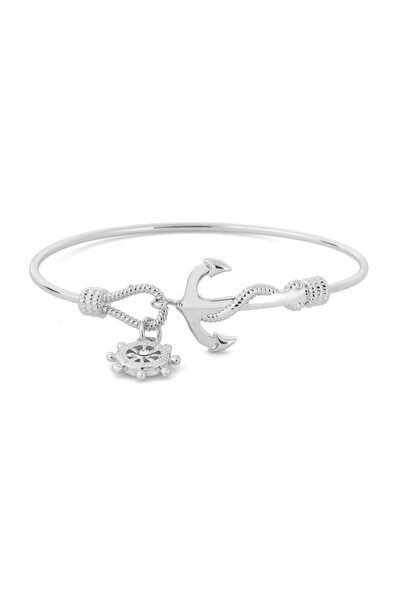 Forentina Gümüş Kaplama Çıpa Kadın Bileklik - Ps171300tr