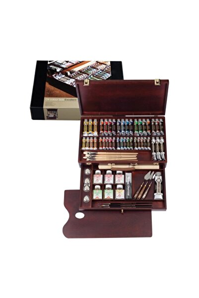 Rembrandt : Yağlı Boya : Excellent Box Set (ahşap Kutu)