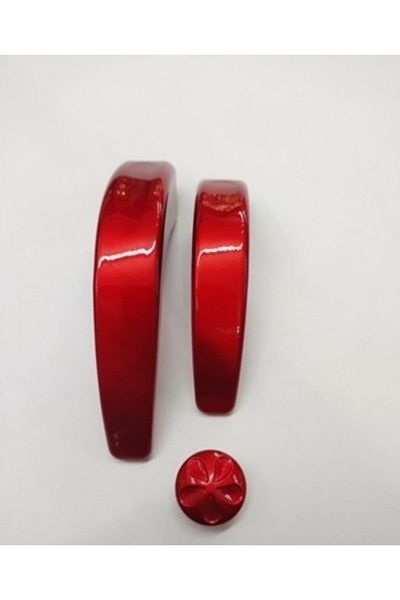 Akdeniz Candy Red Set Teapot Handle