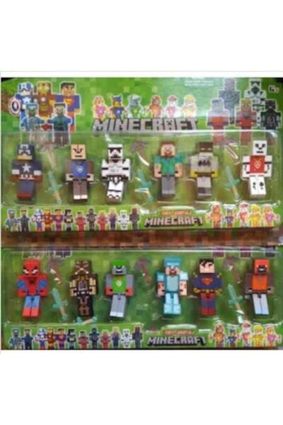 Tek Favorim Minecraft Süper Kahramanlar Avengers Yenilmezler 24 Parça