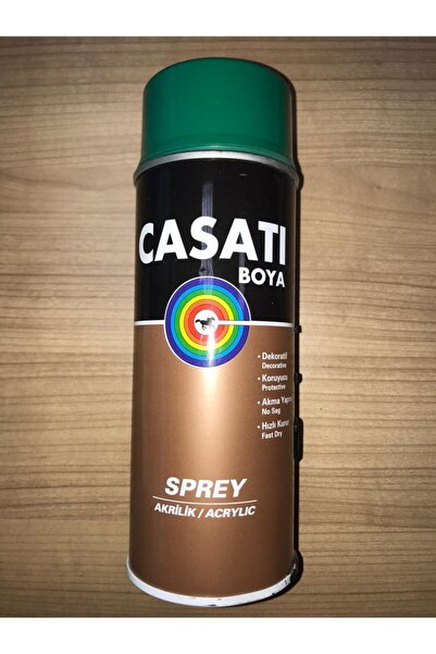 Casati Ral-6016 Akrilik Sprey Boya Yeşil 400 Ml