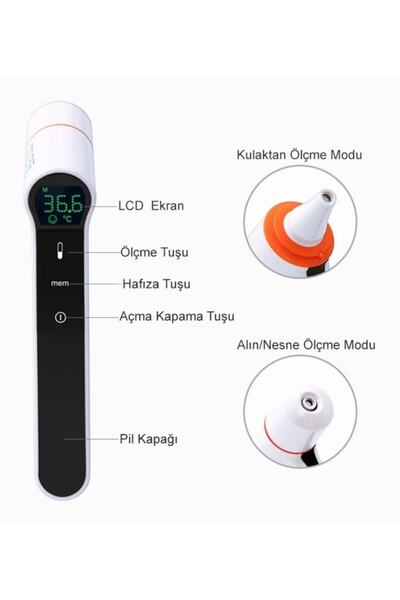 Pangao Temassiz Dijital Cok Fonksiyonlu Ates Olcer Termometre Fiyati Yorumlari Trendyol