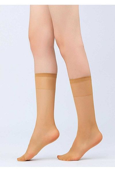 Müjde Дамски тънки чорапи Ten Thin 20 Den, 24 чифта