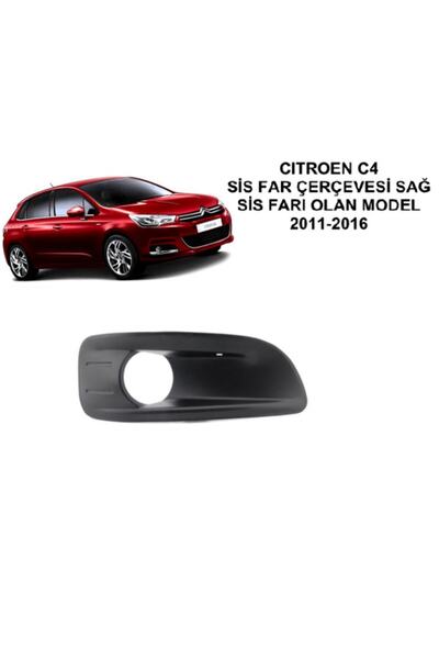 Cıtroen C4 Sis Far Çerçevesi Sağ Yan Sanayi 2011 - 2016