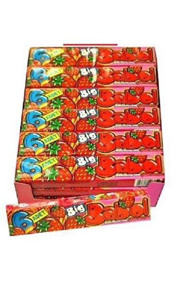 Big Babol Stick Çilekli 25 Gr X 18'li