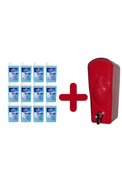 Funny 12 Pieces / 1 L Foam Soap Cartridge + *dispenser Gift*