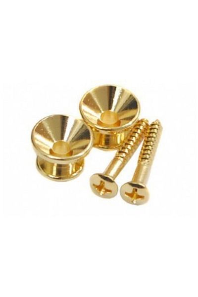 Karin Gold Color 2 Pieces Guitar Belt Insert Hanger Pin