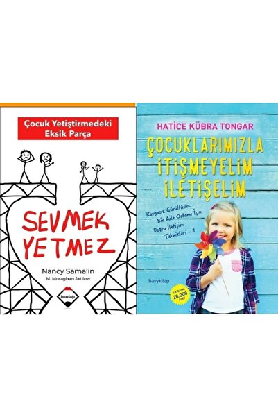 Buzdağı Yayınevi Sevmek Yetmez + Çocuklarımızla Itişmeyelim Iletişelim 2 Kita...