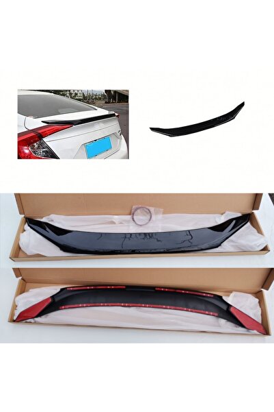 Universal 16-20 Spoiler Anatomik Abs Parlak Siyah Boyalı