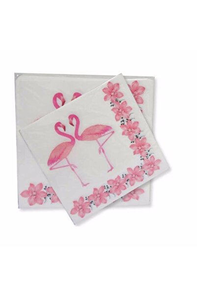 kidspartim منديل مطبوع عليه زهور فلامنغو