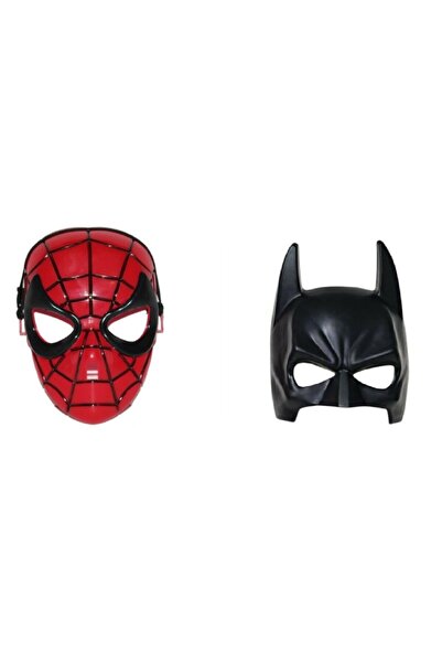 Limitless Trade 2'li Set Spider Man Ve Batman Maskesi