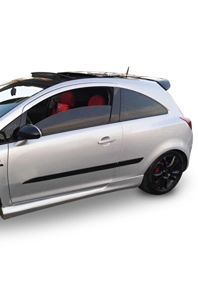 plastik body kit Opel Corsa D Serisi (2007-2015) Iki Kapılı Opc Model Yan Marşpiyel Seti (plastik)