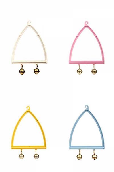SKY TOPTAN Lisinya205 Double Bell Bird Swing 8*12 cm 1 Piece - 298320 -1453