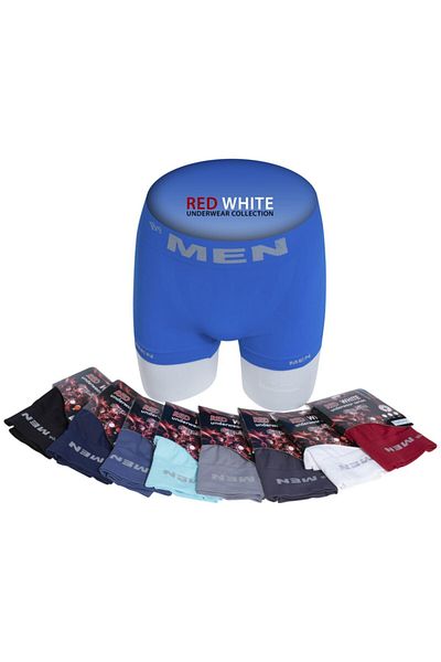 Lohussa Claret Red Men's Seamless Boxer
