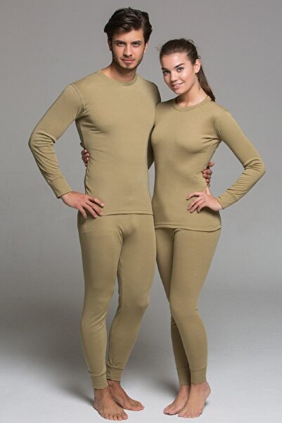 Silyon Askeri Giyim Military Thermal Underwear Set Beige Color Underwear