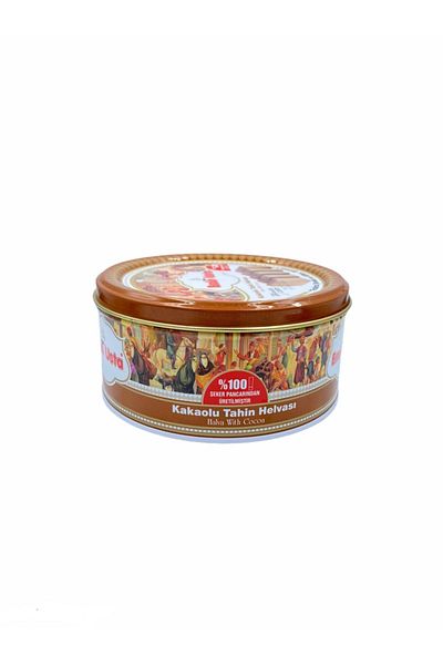 EMİN USTA 860Gr Tahini Halva with Cocoa - Simple and Shaped