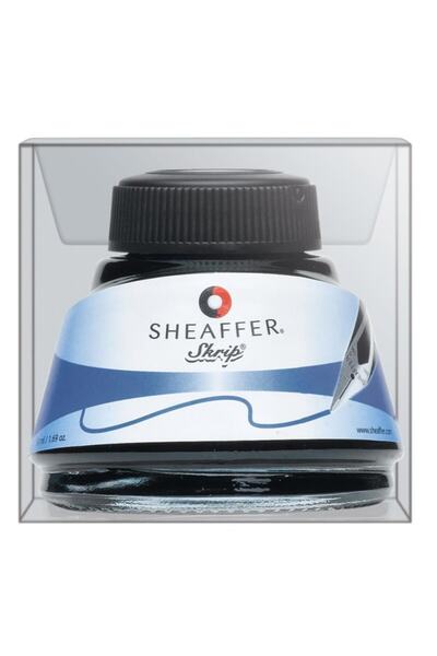 Sheaffer Cam Şişe Dolma Kalem Mürekkebi (mürekkep) Mavi-siyah 50 Ml 94211