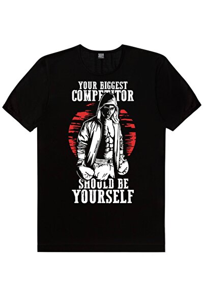 ROCKANDROLL Tricou cu mânecă scurtă Boxer de neegalat pentru bărbați