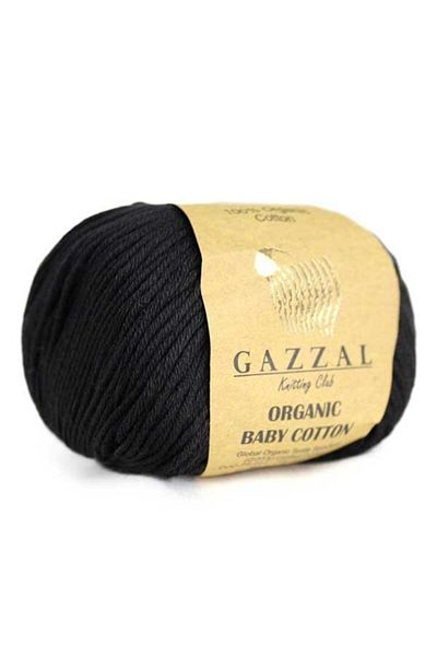 Gazzal Βιολογικό Bebik Maden Cotton 430 Μαύρο