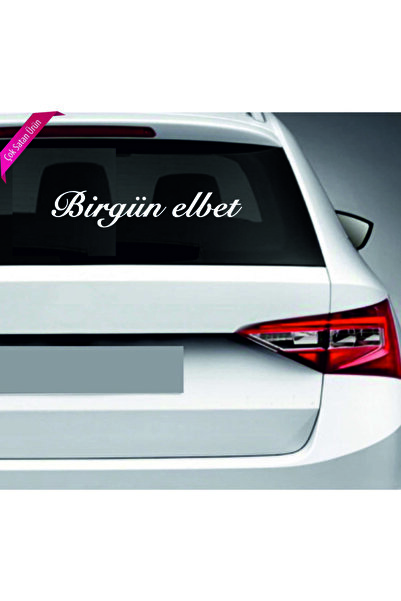 Avery Dennison ملصق Elbet لليوم الواحد، حروف السيارة البيضاء