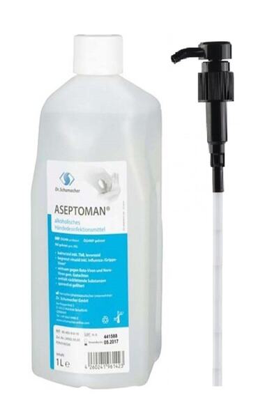 ASEPTOMAN Dr. Schumacher %72 El Ve Cilt Dezenfektanı 1 lt