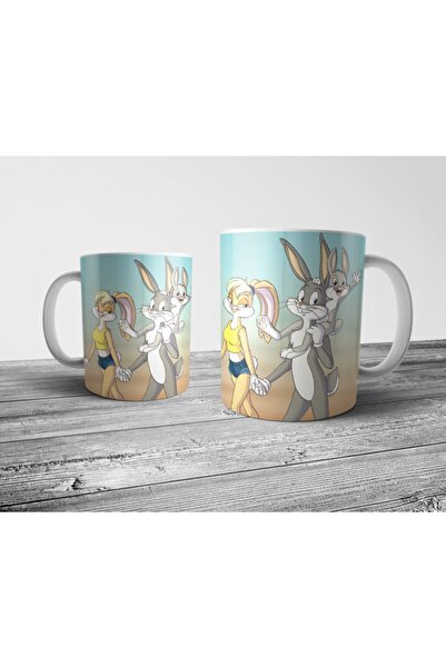 Pixxa Bugs Ve Lola Bunny Kupa Bardak