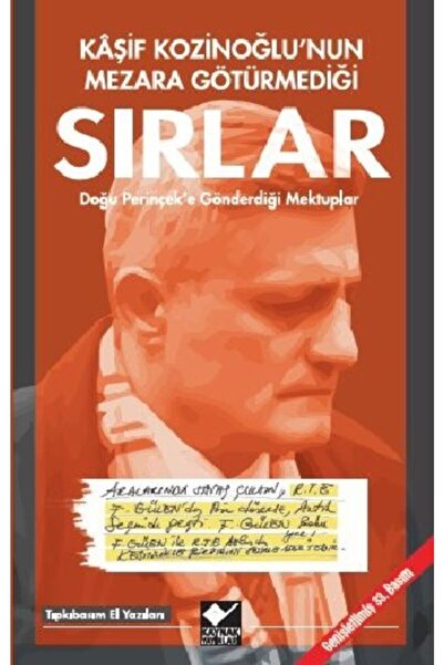 Genel Markalar Kaşif Kozinoğlu'nun Mezara Götürmediği Sırlar  Ergün Gedek