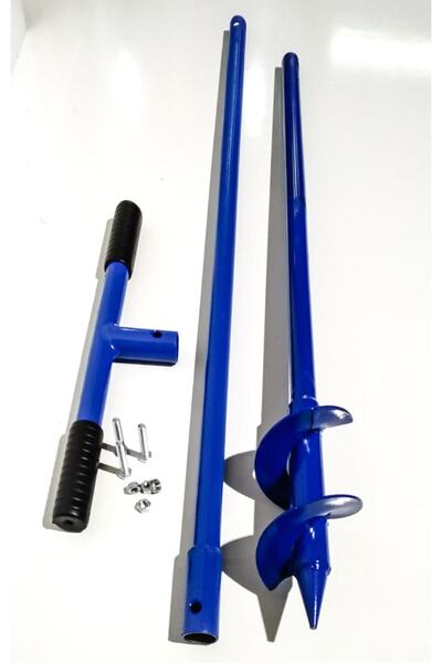 Emek Toprak Burgu Makinesi (101x10cm) Montj Kollu + 1 Uzatma