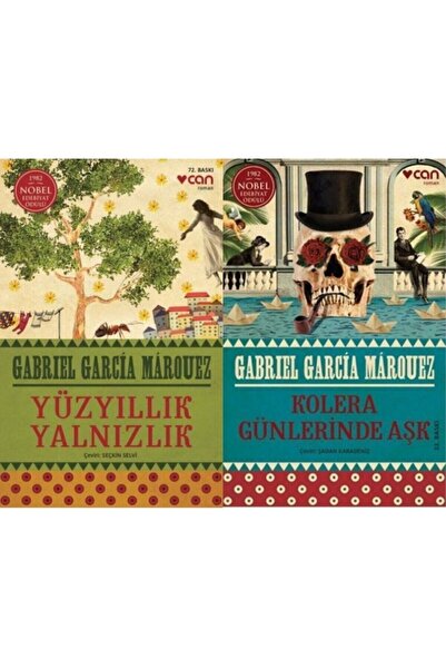 CAN Yüzyıllık Yalnızlık / Kolera Günlerinde Aşk 2 Kitap Set