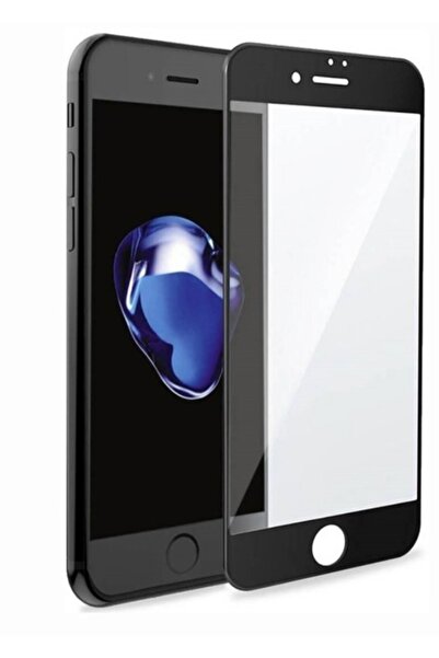 TEKNOPARKTA Iphone Se 2020 Uyumlu Seramik Nano Siyah Esnek Tam Kaplayan Kırıl...