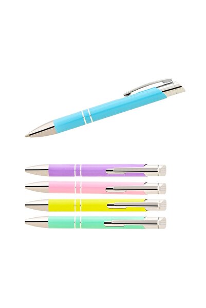 Mikro 1001p Metal Tükenmez Kalem Pastel Renkler