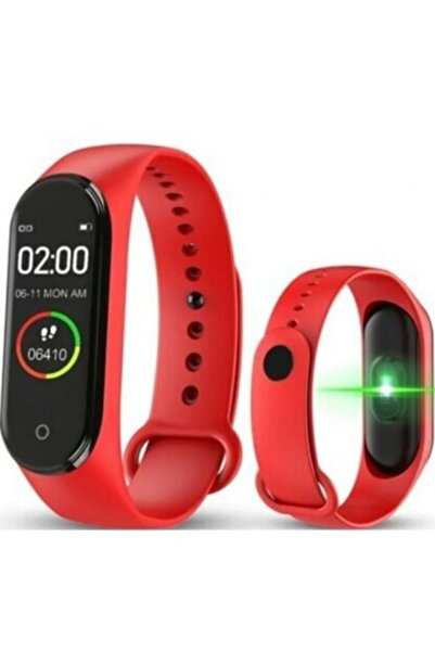 JUNGLEE M4 Akıllı Saat Özellikli Renkli Ekran M4 Akıllı Bileklik Saat