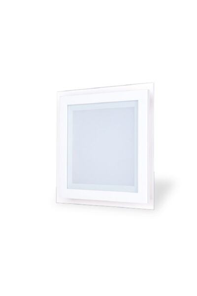 SOMLED 20w 3000k 1700lm Sıva Altı Camlı Led Panel(KARE)-sarı Işık