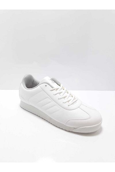 Pierre Cardin Pantofi sport albi pentru bărbați