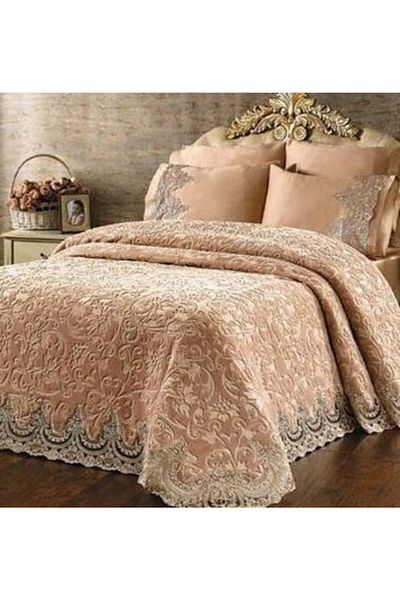 CASAVERA Blanket 6 Pcs French Lace Bridal Blanket