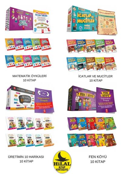 Model Eğitim Yayınları Yay. Fen Köyü-matematik-üretimin 10 Harikası-icatlar V...