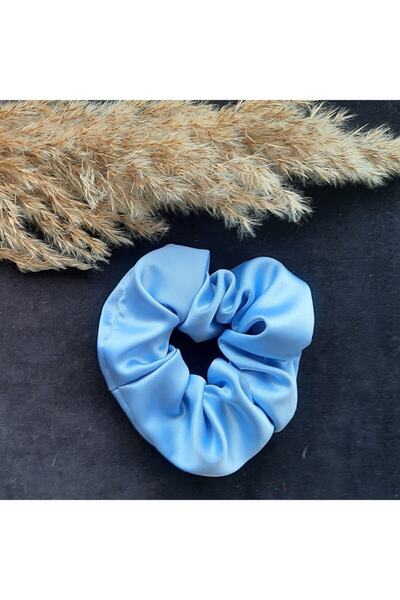 ARTE ACCESSORY Μπλε σατέν αγκράφα 7