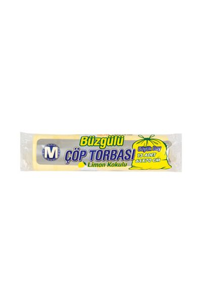 Migros Garbage Bag Drawstring Large Size Lemon Scented
