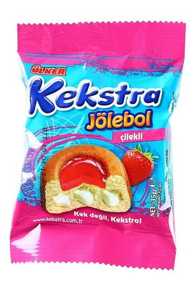 Ülker Kekstra Jelly Strawberry Cake 40Gr