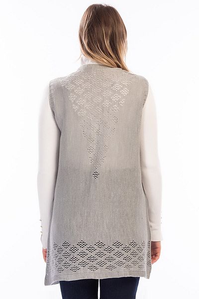 IŞILDA Women's Gray Vest