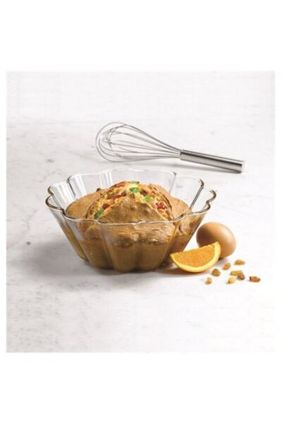 Paşabahçe Şeffaf Mini Borcam Kek Kalıbı 3'lü 59654