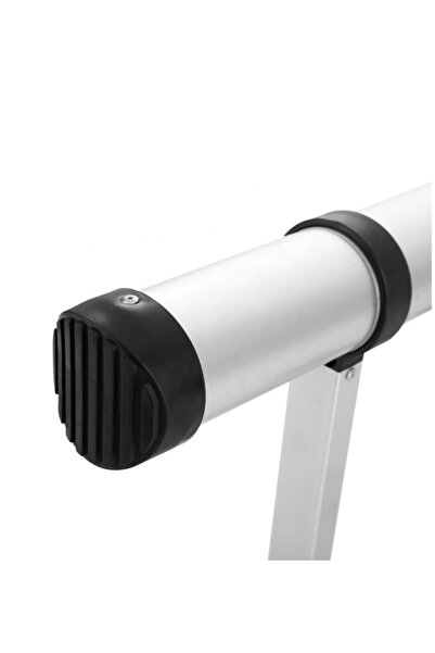 Packtech Alüminyum Çift Yönlü Teleskopik Merdiven | 8+8 Basamak - 5 Metre