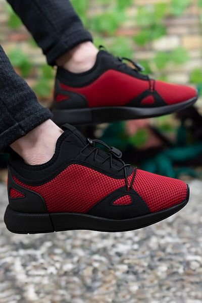 Riccon Men's Red Sneakers00121925