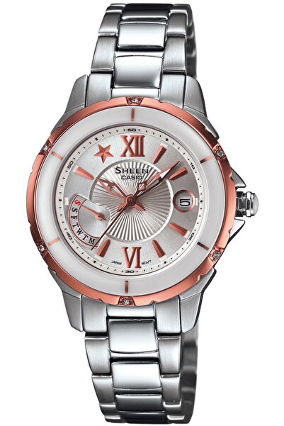 Casio Gray Women's Wristwatch - She-4505Sg-7Aedr