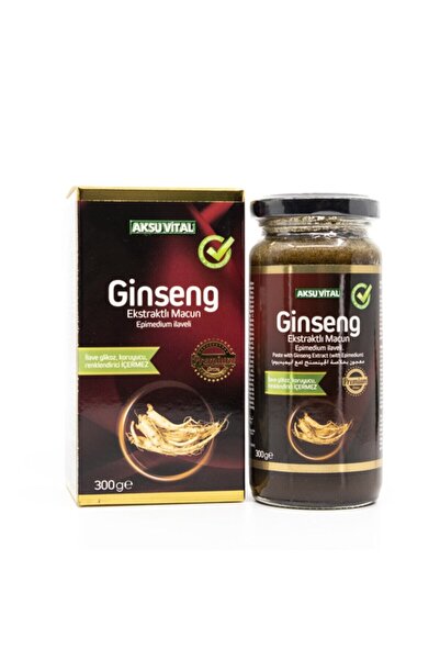 Aksu Vital Ginseng Ekstraktlı Bitkisel Macunnu 300 gr