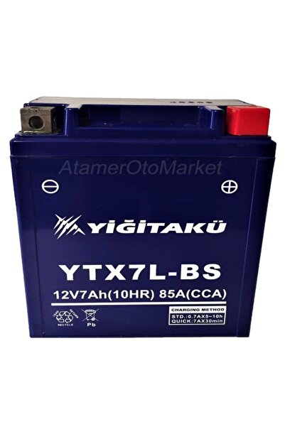 YİĞİT AKÜ 12 V 7 Ah Dik Yigit Akü
