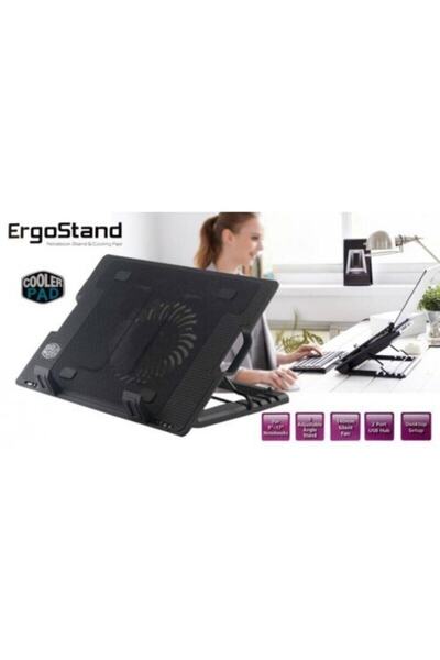 Platoon Işıklı Led Fanlı Çift Usb 2.0 Notebook Soğutucu Fan Nb339 M25