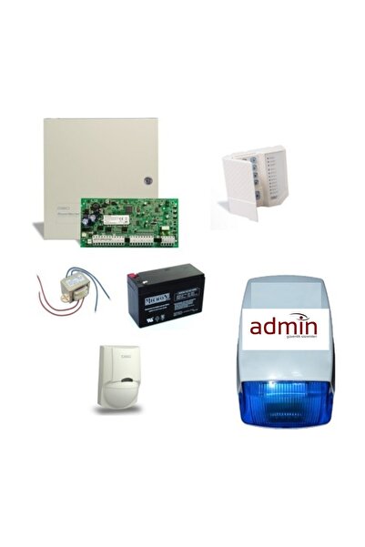 DSC Admin-grup Kablolu Hırsız Alarm Sistemi Set-1