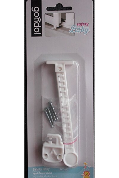 Gondol Plastik Çocuk Bebek Pencere Kilidi Kademeli