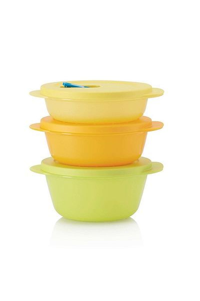 Tupperware Micro Containers 3 ( 800ml / 600ml / 400ml )